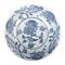 Hello Honey® 10" Blue & White Aviary Garden Stoneware Bowl